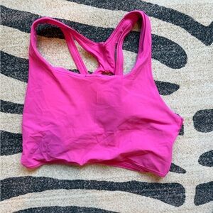 Lululemon hot pink running bra size 8